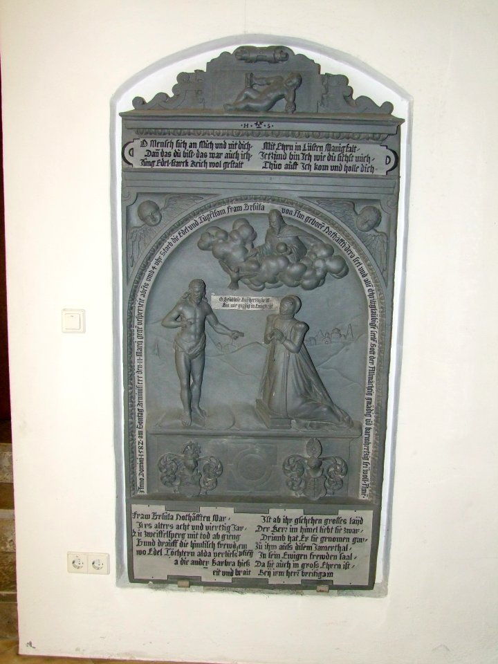 St. Cornelius und Cyprian (Mittelbiberach) - Epitaph 21