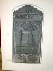 St. Cornelius und Cyprian (Mittelbiberach) - Epitaph 21