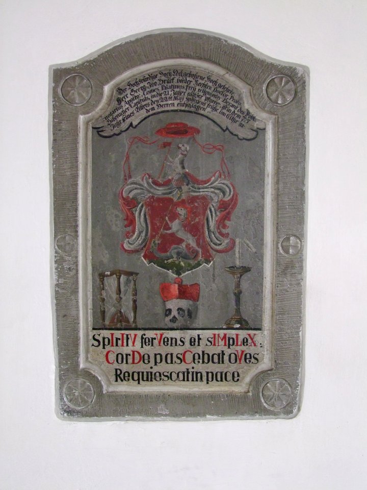 St. Cornelius und Cyprian (Mittelbiberach) - Epitaph 22