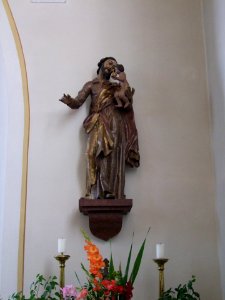 St. Cornelius und Cyprian (Mittelbiberach) - Josefsaltar (2)