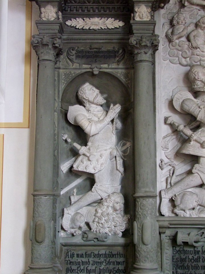 St. Cornelius und Cyprian (Mittelbiberach) - Epitaph 6