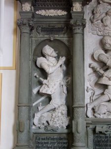 St. Cornelius und Cyprian (Mittelbiberach) - Epitaph 6