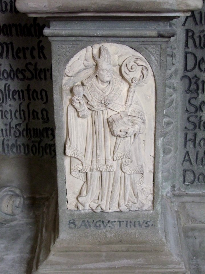 St. Cornelius und Cyprian (Mittelbiberach) - Epitaph 16