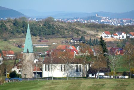 St. Hubertus Oberrode Außen von Osten
