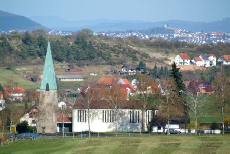 St. Hubertus Oberrode Außen von Osten photo