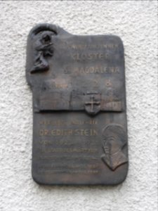 St.Magdalena.Speyer.Gedenktafel