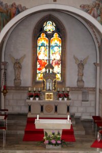 St. Markus,Haimbach; Chor Altar photo
