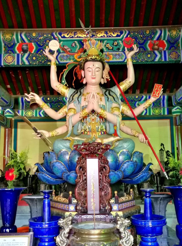 Statues of Doumu, Beijing, White Cloud Temple