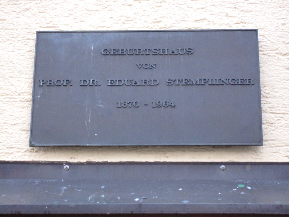 Stemplinger-Gedenktafel