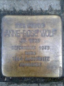 Stolperstein Anne-Rose Wolf