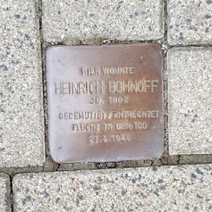 Stolperstein Bohnoff Heinrich Westerland
