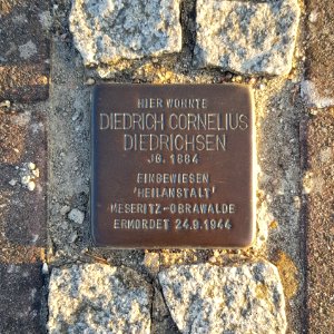 Stolperstein Diedrichsen List