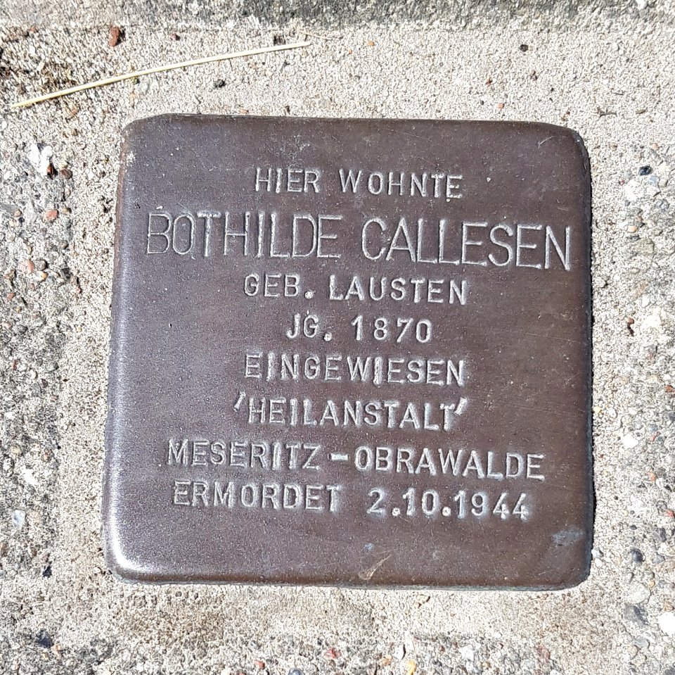 Stolperstein Callesen Bothilde