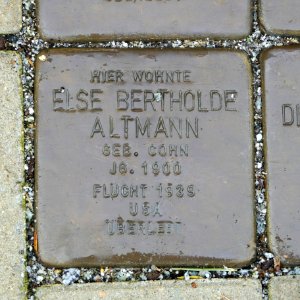 Stolperstein für Else Bertholde Altmann, Taucherstrasse 6, Bautzen