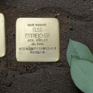 Stolperstein für Else Estreicher, Spenerstrasse 36, Dresden