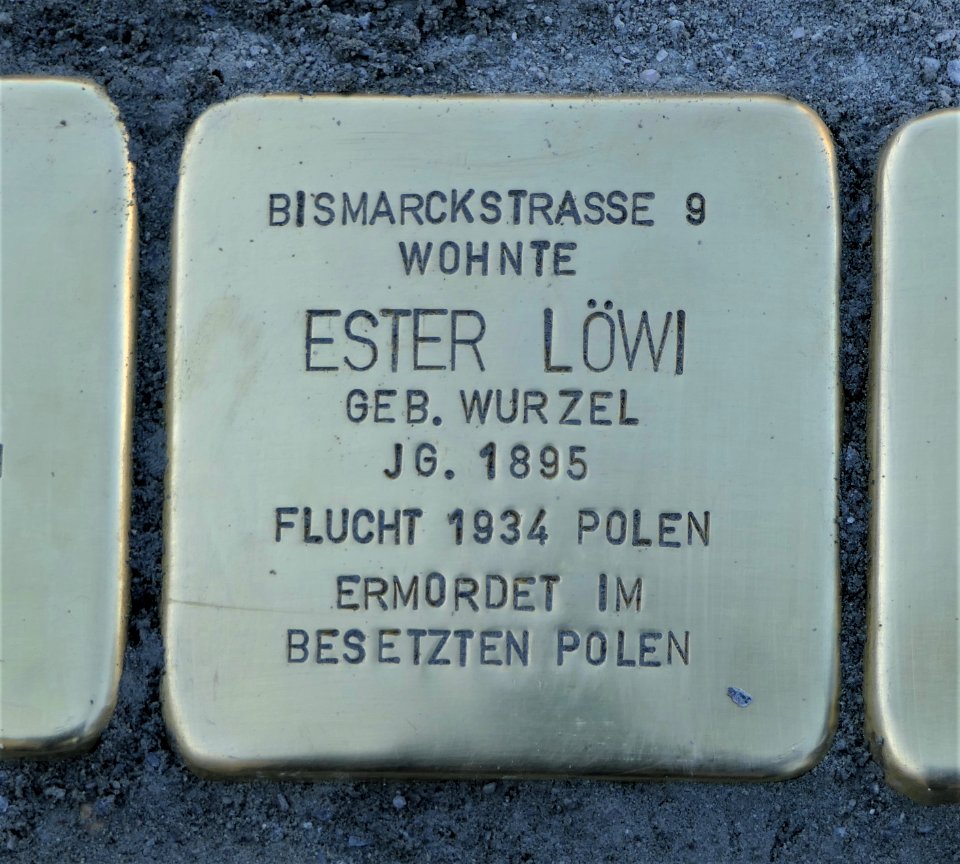 Stolperstein für Ester Löwi, Karl-Liebknecht-Straße, Chemnitz