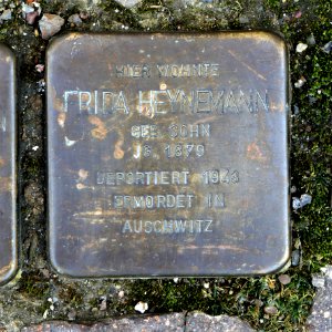 Stolperstein für Frida Heynemann, Obermarkt 14, Döbeln
