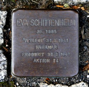 Stolperstein für Eva Schittenhelm, Ringstrasse 106, Winnenden