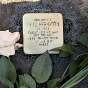 Stolperstein für Fritz Bernstein, Parkstraße 48a, Chemnitz (1)