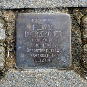Stolperstein für Hedwig Doerzbacher, Ahornstrasse 32, Chemnitz