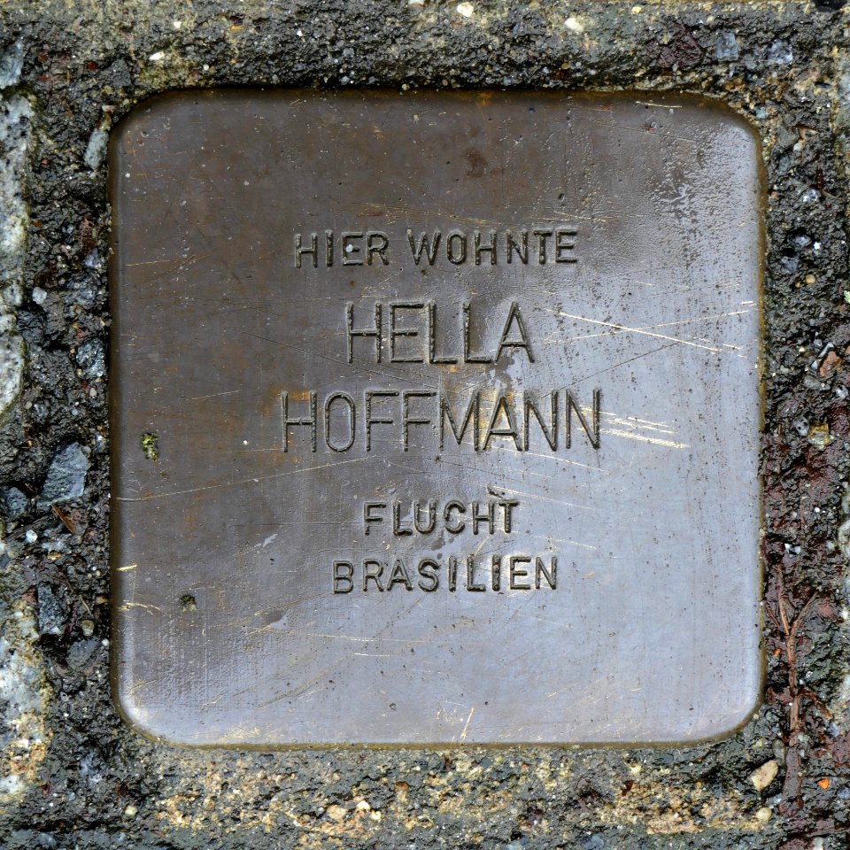 Stolperstein für Hella Hoffmann, Bischofstrasse 15, Bischofswerda