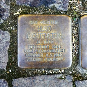 Stolperstein für Hugo Luchtenstein, Jacobsgasse 10, Wurzen