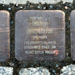 Stolperstein für Ingrid Nachmann, Hospitalstrasse 7, Chemnitz