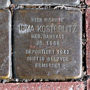 Stolperstein für Irma Kosterlitz, Leisniger Strasse 8, Mittweida