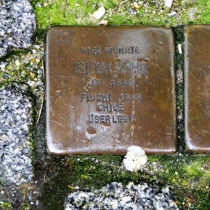 Stolperstein für Isidor Kohn, Tuchmacherstrasse 2, Bautzen