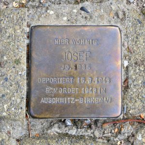 Stolperstein für Josef Kling, Neckartalstrasse 145, Bad Cannstatt, Stuttgart (1)