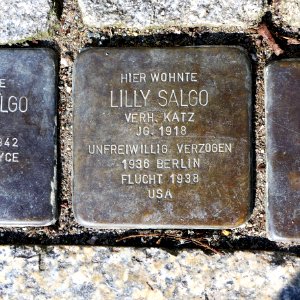 Stolperstein für Lilly Salgo, Weststrasse 24, Chemnitz