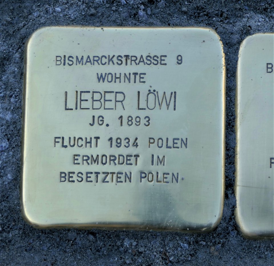 Stolperstein für Lieber Löwi, Karl-Liebknecht-Straße, Chemnitz