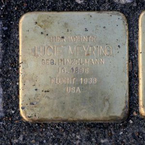 Stolperstein für Lucie Meyring, Krenkelstraße 23, Dresden