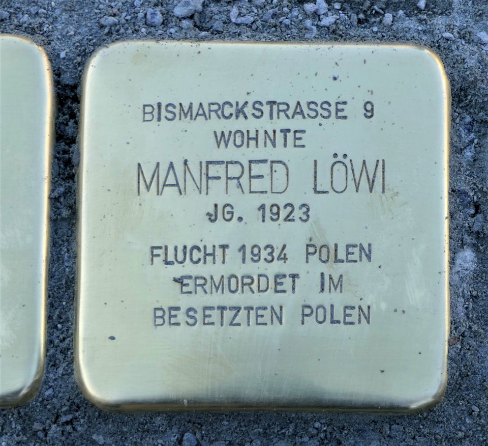 Stolperstein für Manfred Löwi, Karl-Liebknecht-Straße, Chemnitz