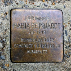 Stolperstein für Maria Reinhardt, Auf der Steig 108, Bad Cannstatt, Stuttgart