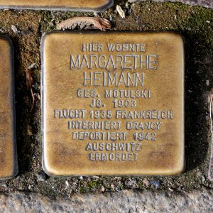 Stolperstein für Margarethe Heimann, Lange Strasse 58, Grimma
