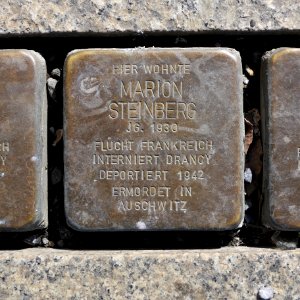 Stolperstein für Marion Steinberg, Moritzstrasse 20, Chemnitz