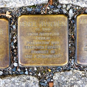 Stolperstein für Mendel Brandwein, Annenstrasse 18, Chemnitz