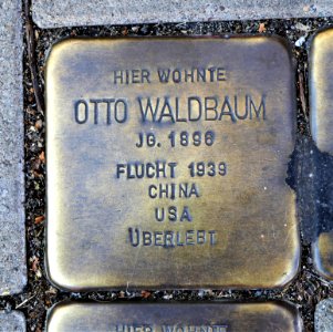 Stolperstein für Otto Waldbaum, Salzer Straße 15–17, Schönebeck (Elbe)