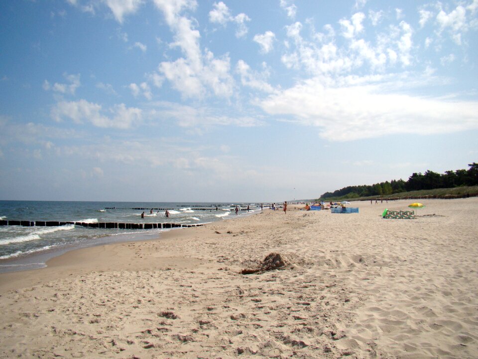 Holiday sea sandy beach