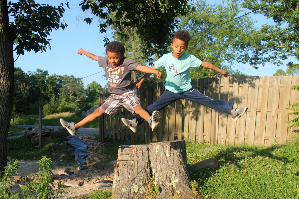 Outside summer people