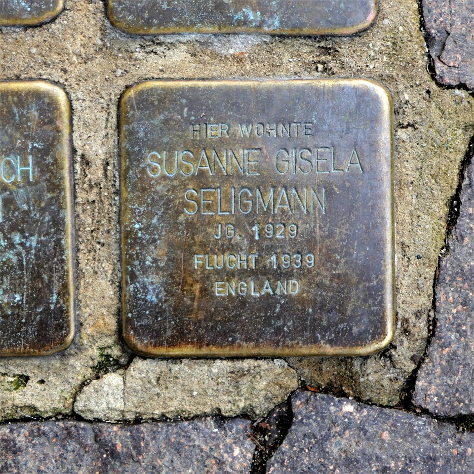 Stolperstein für Susanne Gisela Seligmann, Domgasse 19, Wurzen