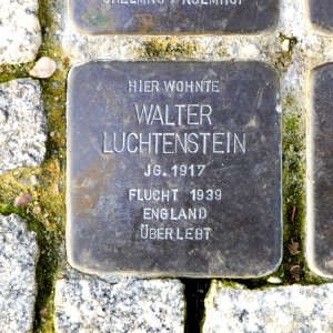 Stolperstein für Walter Luchtenstein, Heinrich-Heine-Strasse 3, Wurzen