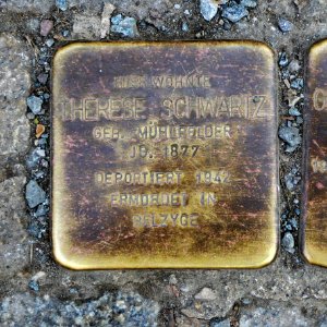 Stolperstein für Therese Schwartz, Weststrasse 73, Chemnitz