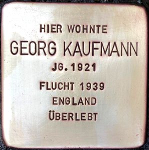 Stolperstein Georg Kaufmann
