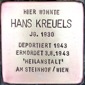Stolperstein Hans Kreuels