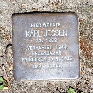 Stolperstein Jessen Karl Westerland