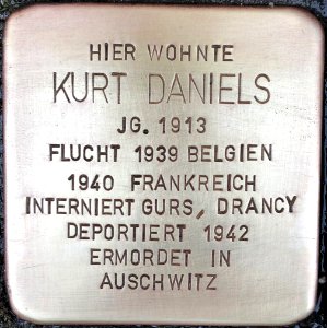 Stolperstein Kurt Daniels