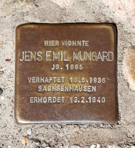 Stolperstein Mungard Jens Keitum