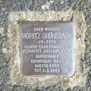 Stolperstein Moritz Grünebaum Karben